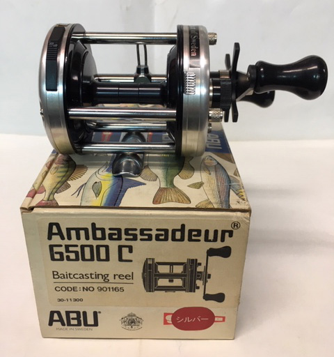 Vintage Reel made in 1984 ABU AMBASSADEUR 6500C